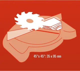 Einhell TC-MS 2513 L Elektrische Afkort-Verstekzaag