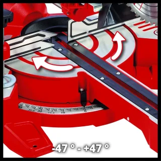 Einhell TC-SM 216 Radiaal Afkort- en Verstekzaag