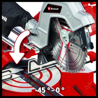 Einhell TC-SM 254 Radiaal Afkortzaag 1800W Ø254mm