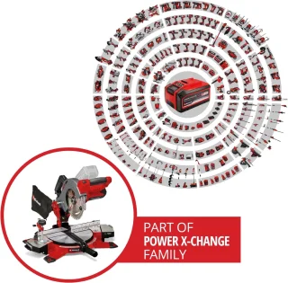 Einhell TE-MS 18/210 Li Solo Accu Afkort-/Verstekzaag