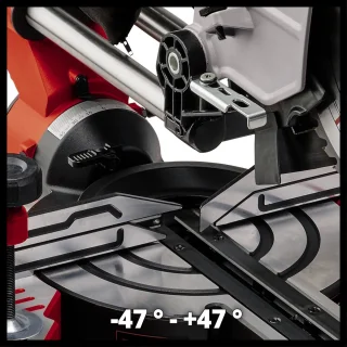 Einhell TE-SM 10 L Dual elektrische radiaal afkort-/verstekzaag