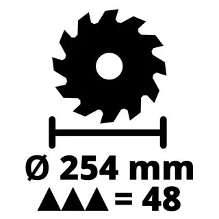 Einhell TE-SM 10 L Dual elektrische radiaal afkort-/verstekzaag