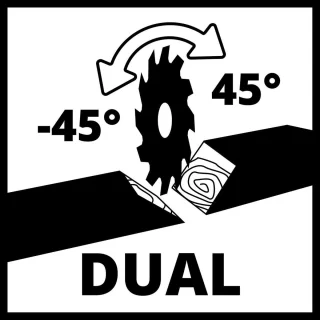 Einhell TE-SM 216 Dual Radiaal Afkort-/Verstekzaag