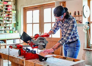 Einhell TE-SM 216 Dual Radiaal Afkort-/Verstekzaag