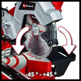 Einhell TE-SM 216 Dual Radiaal Afkort-/Verstekzaag