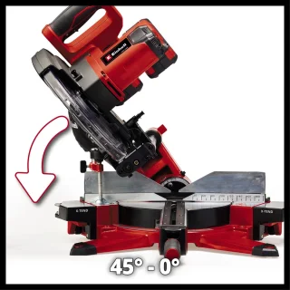 Einhell TE-SM 36/10 Li Solo Accu Radiaal Afkort-/Verstekzaag