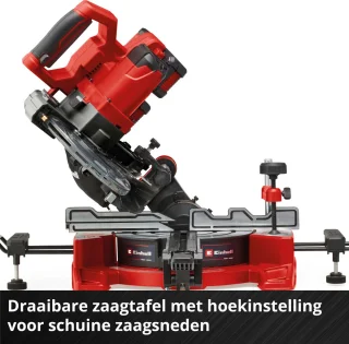 Einhell TE-SM 36/8 L Li Solo Radiaal Afkortzaag Power X-Change