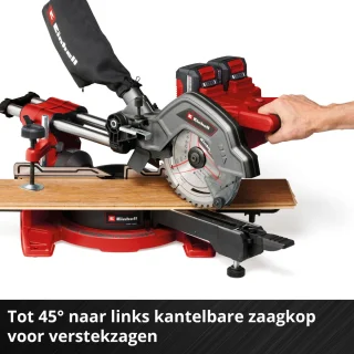 Einhell TE-SM 36/8 L Li Solo Radiaal Afkortzaag Power X-Change