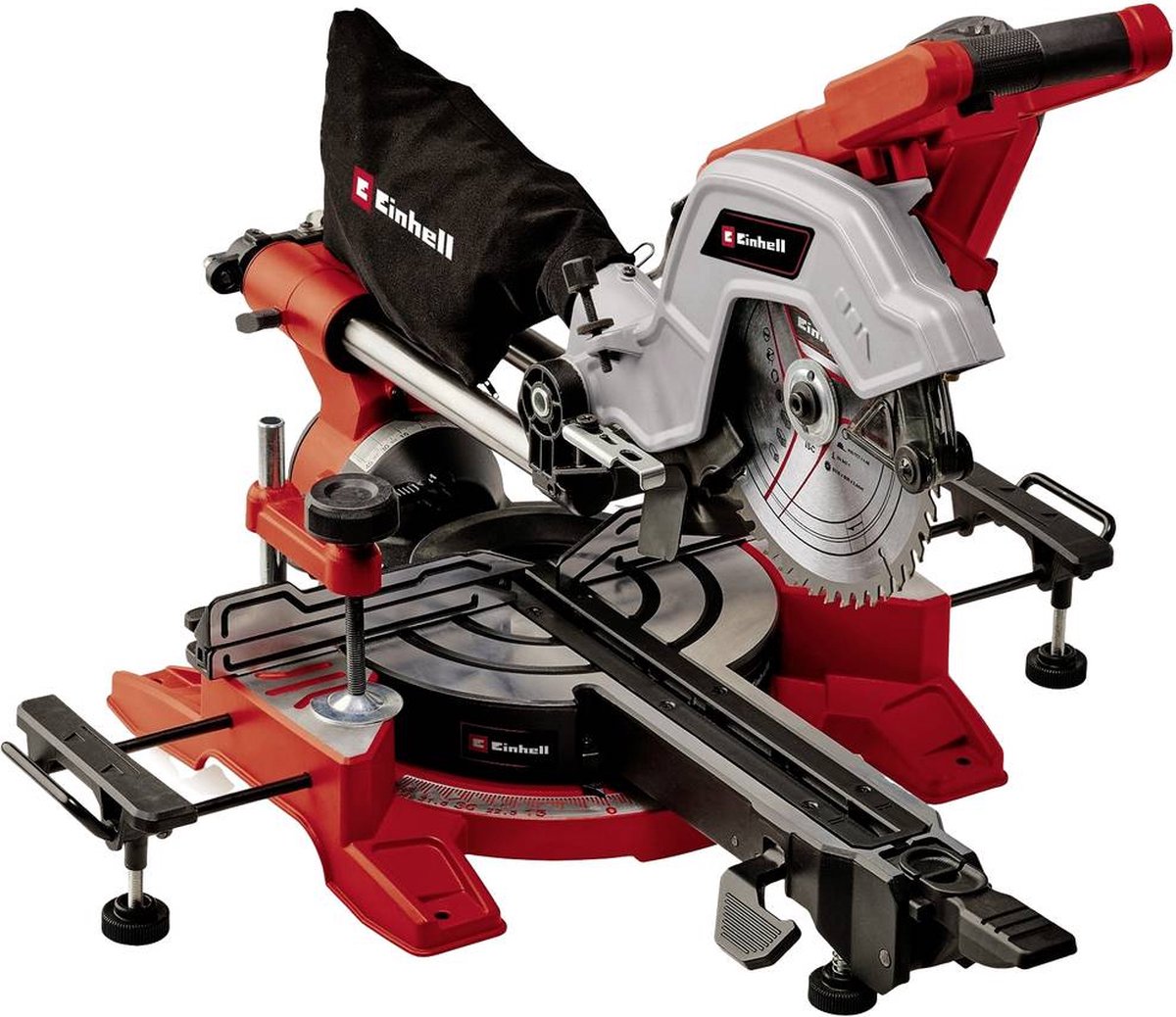 De Einhell TE-SM 8 L Dual Radiaal Verstekzaag 1800W 216 mm in één oogopslag