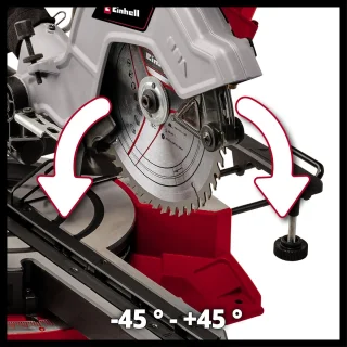 Einhell TE-SM 8 L Dual Radiaal Verstekzaag 1800W 216 mm