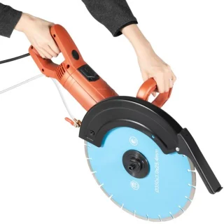 Elektrische afkortzaag voor beton en steen