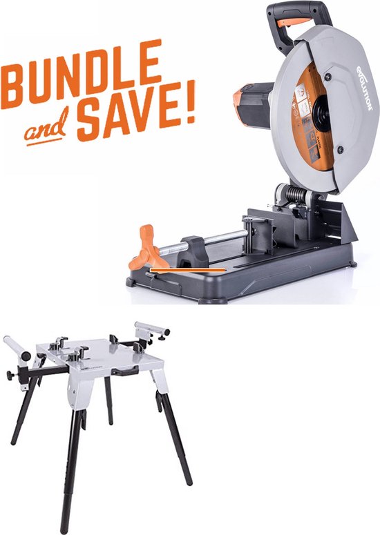 Evolution R355CPS Combopack met Chopstand 355 mm review