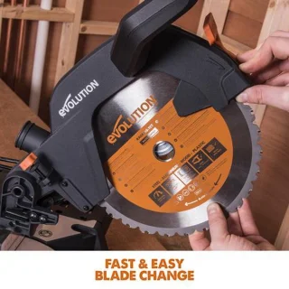 Evolution RAGE3R255 SMS3 Radiaal Afkortzaag 255 mm