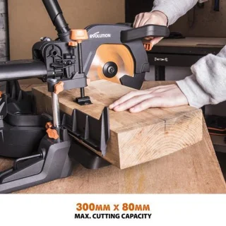 Evolution RAGE3R255 SMS3 Radiaal Afkortzaag 255 mm