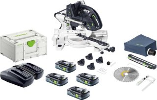 Festool KAPEX KSC 60 EB-Basic accu afkortzaag review
