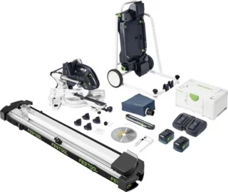Festool KSC 60 EB 5.0 I-UG KAPEX Accu Afkortzaag 18V 5.0Ah + Onderstel