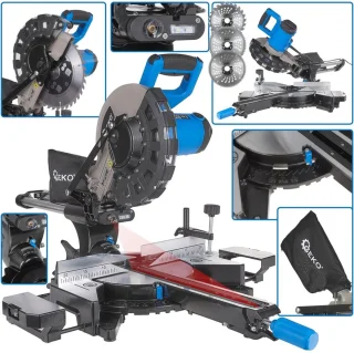 GEKO Afkortzaag 2000W 255mm
