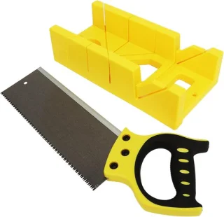 Handverstekzaag box grijs