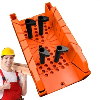 Handverstekzaag met verstekbak - 35 x 23 x 13 cm - grijs