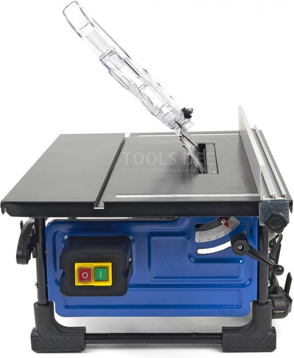 Wat vinden we goed aan de HBM Tafelcirkelzaagmachine 800W