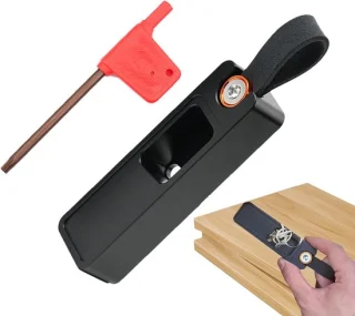 Houten borstel randsnijder 10 x 2.9 x 2 cm aluminium