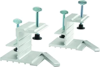 Klemmen set uitschuifbare swingarm
