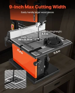 Lintzaag tafelmodel (bandzaag)
