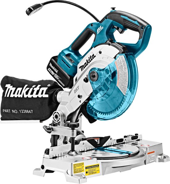 Makita DLS600RTE 18V Li-Ion accu afkort- en verstekzaag set review