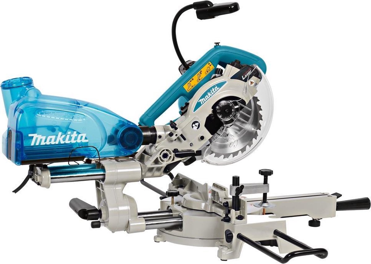 Wat vinden we goed aan de Makita LS0714FLB Radiaal Afkortzaag 190 mm
