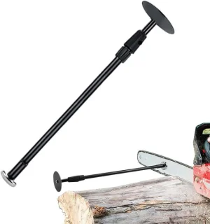 Meetstaaf hout 43 cm zwart