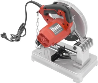Metaal zaag - afkortzaag machine - verstelbare hoek - 50 mm snijdikte - rood