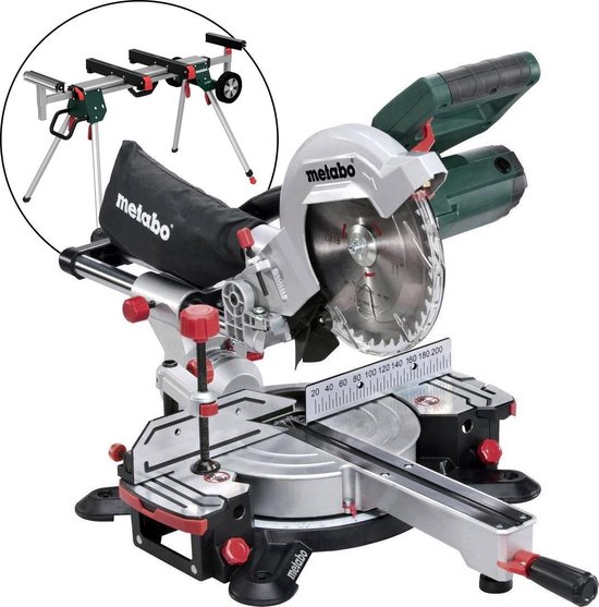 Metabo KGS 216 M + KSU 251 — Robuust, mobiel en precies voor professioneel zaagwerk