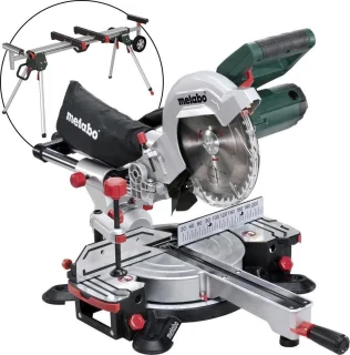 Metabo KGS 216 M Afkortzaag met Onderstel KSU 401
