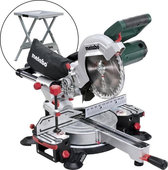 Metabo KGS 216 M Afkortzaag met Onderstel review