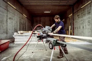 Metabo KGS 254 M Afkortzaag met KSU 251 Onderstel