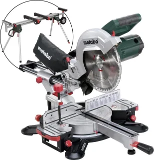 Metabo KGS 254 M Afkortzaag met onderstel KSU 401