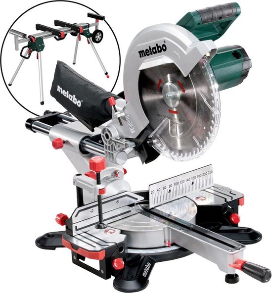 Metabo KGS 305 M Afkortzaag met onderstel KSU 251 review
