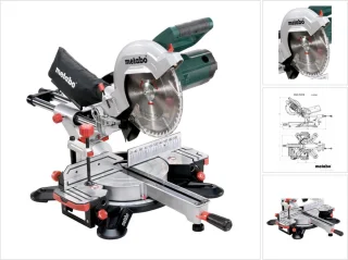 METABO KGS254M Afkortzaag 1800W 254mm