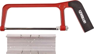 Metalen verstekbak met zaag 150 mm