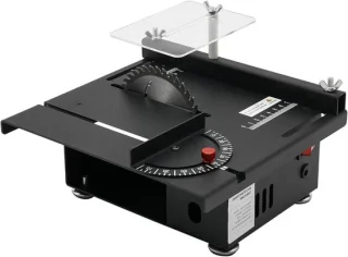 Mini tafelcirkelzaag 110 mm zwart
