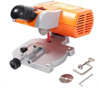 Mini tafelzaag afkortzaag hobbyzaag oranje