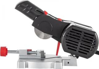 mini-verstekzaag 90 W met 3 zaagbladen 7800 RPM verstelbaar 0-45°