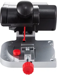 mini-verstekzaag 90 W met 3 zaagbladen 7800 RPM verstelbaar 0-45°