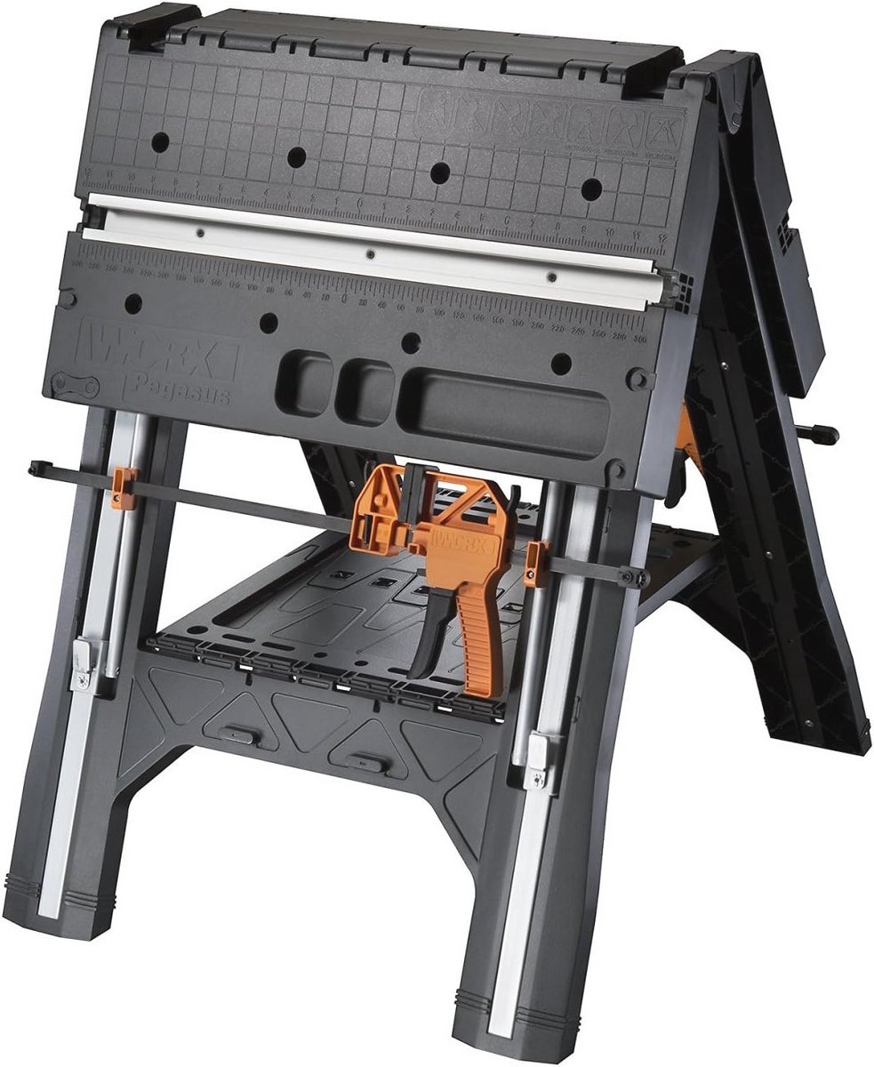 De Multifunctionele Werktafel en Zaagbok in één oogopslag
