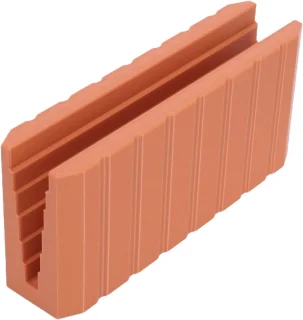 Multiplex snijhulpmiddel zaaggeleider klem 5x19.5x9 cm oranje