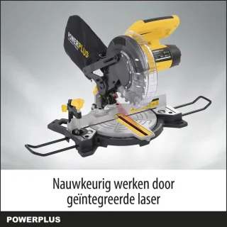 Powerplus POWX075700 elektrische verstekzaag 1500W 210mm