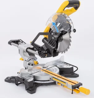Powerplus POWX075720DB elektrische verstekzaag 1600W 210mm