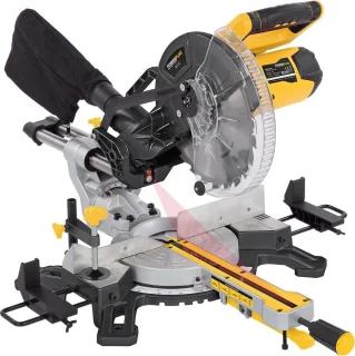 Powerplus POWX075730S elektrische verstekzaag 2100W 254mm