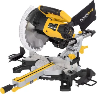 Powerplus POWX075730S elektrische verstekzaag 2100W 254mm