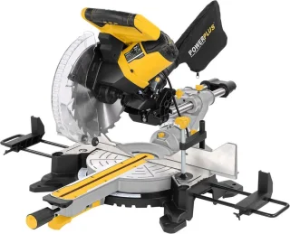 Powerplus POWX075740DB elektrische verstekzaag 2200W 254mm